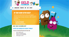 Desktop Screenshot of geldinzamelen.be